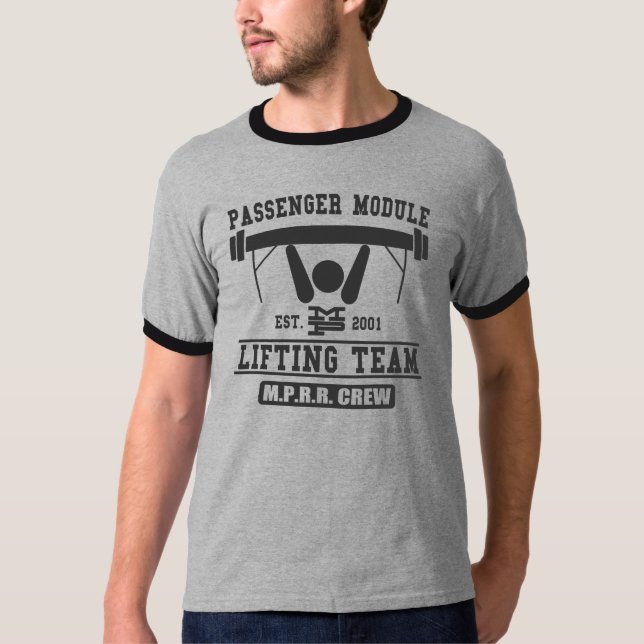 Passagier-Modul-anhebendes Team T-Shirt (Vorderseite)