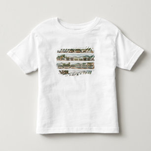 Passagiere und befördern die erste französische kleinkind t-shirt
