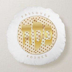 Passahfest Seder reiner Matzah Pesach Rundes Kissen