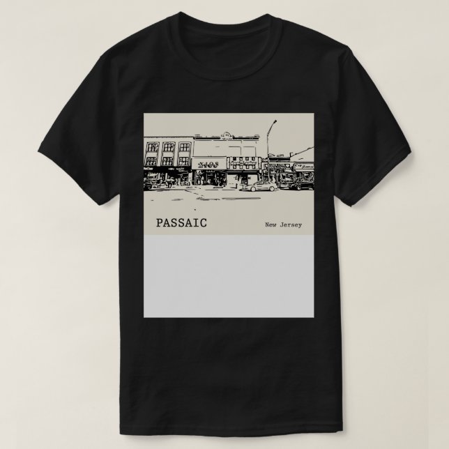 Passaic New Jersey 2 T-Shirt (Design vorne)