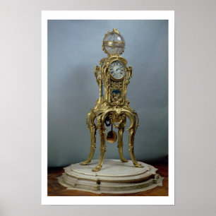 Passament astronomische Uhr hergestellt von Poster