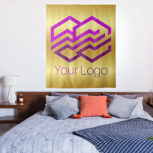 Passe dein Logo oder Bild an Wandteppich