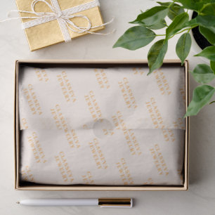 PASSE DEIN LOGO STYLISCH MODERN ELEGANT KLASSISCH SEIDENPAPIER