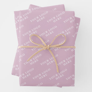 PASSE DEIN LOGO STYLISH MODERN ELEGANT KLASSISCH GESCHENKPAPIER SET