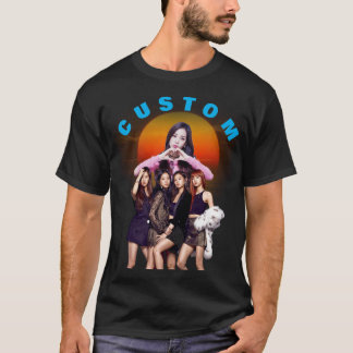PASSE DEINE EIGENE Mädchen-Idee Hier vintage T-Shi T-Shirt