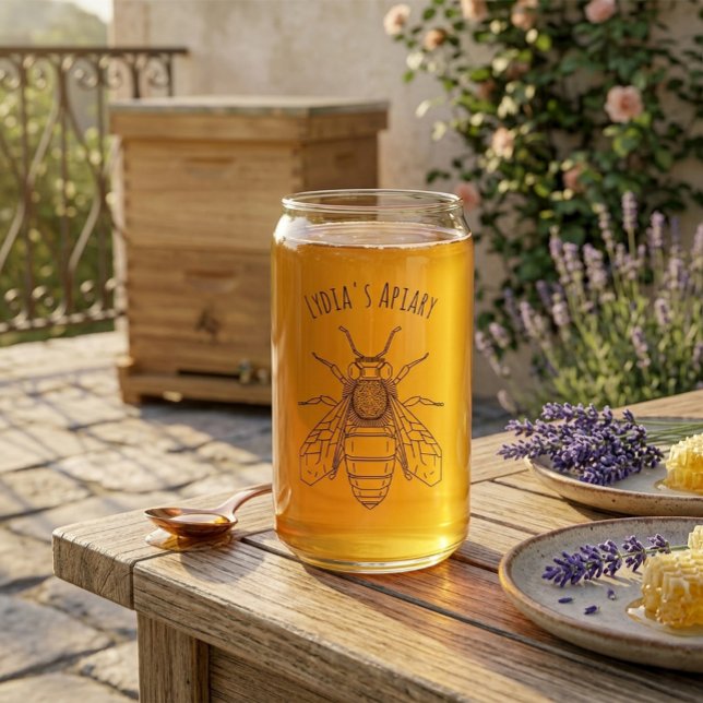 Passe deine Marke Bienenhaus an Dosenglas (Von Creator hochgeladen)