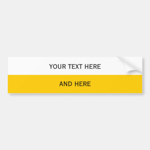 Passe deinen Text, dein Bild und Hintergrundfarbe Autoaufkleber