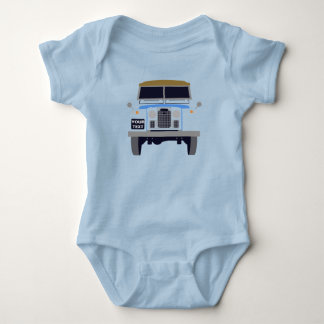 Passen Sie Baby Blue Soft Top Land Rover an