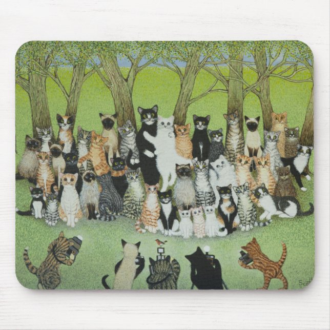 Passen Sie den Piepmatz auf Mousepad (Vorne)