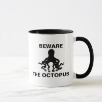 Passen Sie die Kraken-Tasse auf