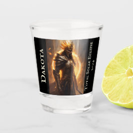 Passen Sie dieses Souvinier-Glas mit dem Empfänger Schnapsglas