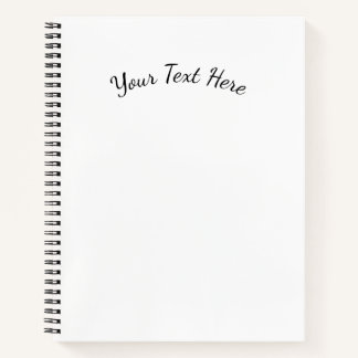 Passen Sie es an! Notizbuch