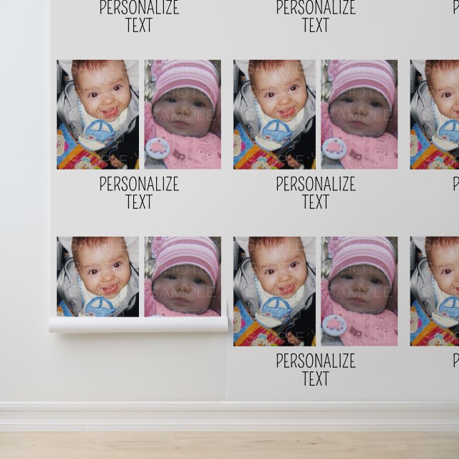 Passen Sie es mit Ihren zwei Fotos und Text an Tapete (Anwendung)