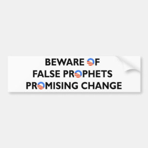Passen Sie falsche Prophet-viel versprechende Autoaufkleber