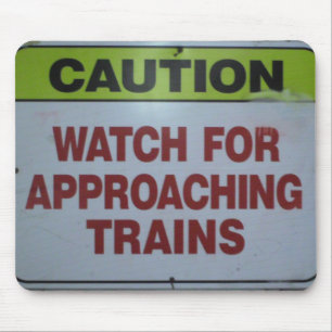 PASSEN SIE HERAUS AUF! MOUSEPAD