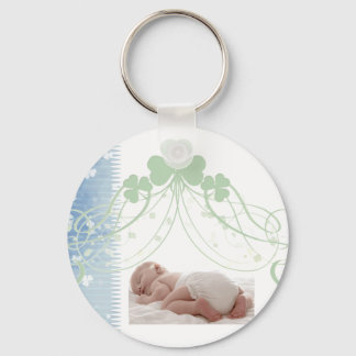 Passen Sie Ihr eigenes irisches Babydesign an Schlüsselanhänger