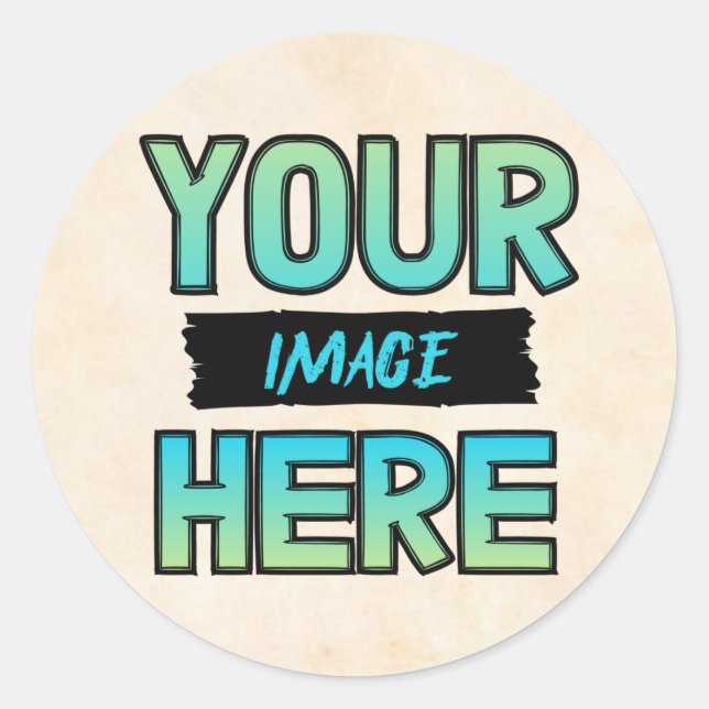 Passen Sie Ihre eigenen klassischen Round Stickers (Vorderseite)