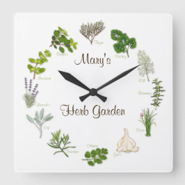 Passen Sie Ihre Herb Garden Uhr an