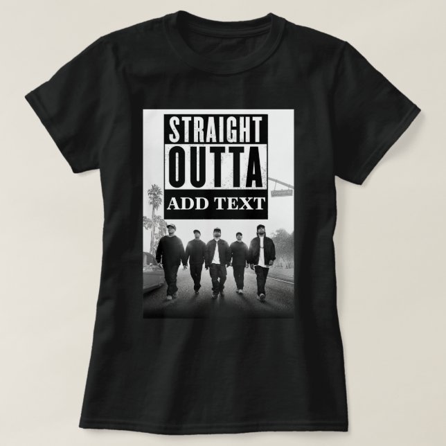 PASSEN SIE IHREN TEXT EINMAL AN. T-Shirt (Design vorne)