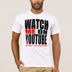 Passen Sie mich auf YouTube auf, die modern sind T-Shirt