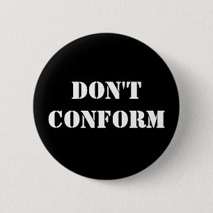 Passen Sie sich nicht an Button