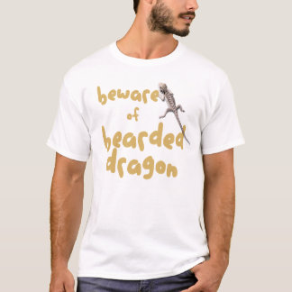Passen Sie vom bärtigen Drachen auf T-Shirt