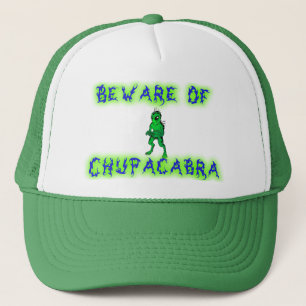 Passen Sie vom Chupacabra auf Truckerkappe
