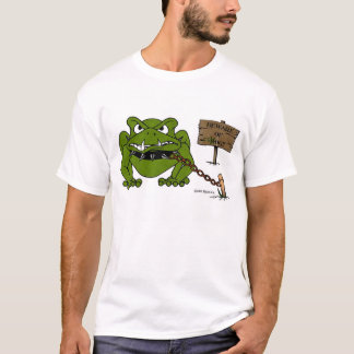 Passen Sie vom Frosch auf T-Shirt