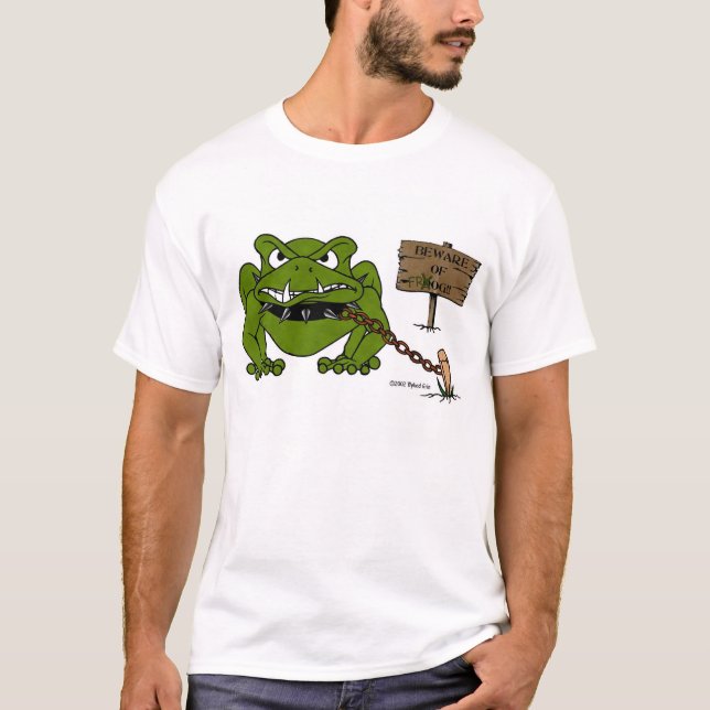 Passen Sie vom Frosch auf T-Shirt (Vorderseite)