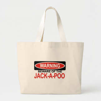 Passen Sie vom Jack-EIn-Poo auf Jumbo Stoffbeutel