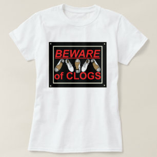 Passen Sie vom Klotz-Tanz-Entwurf auf T-Shirt
