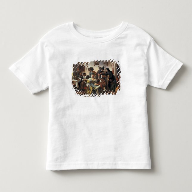Passen Sie vom Luxus, c.1663 auf Kleinkind T-shirt (Vorderseite)
