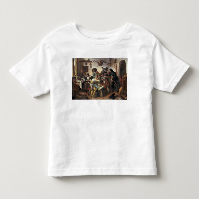 Passen Sie vom Luxus, c.1663 auf Kleinkind T-shirt (Vorderseite)