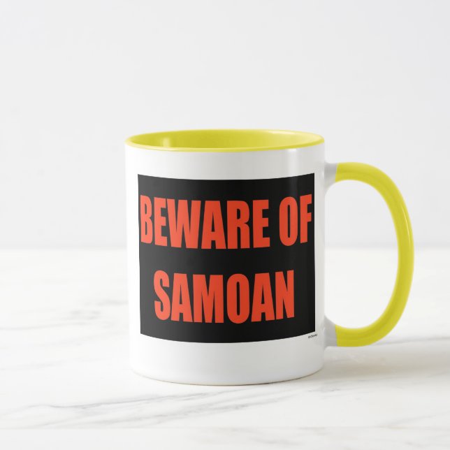 Passen Sie vom Samoan auf Tasse (Rechts)