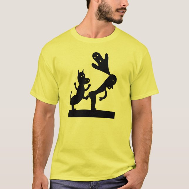 Passen Sie vom Teufel auf T-Shirt (Vorderseite)