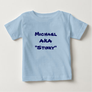 Passen Sie vom Windel-T-Shirt auf Baby T-shirt