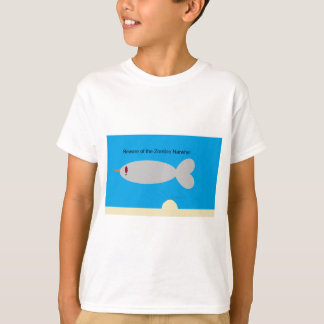 Passen Sie vom Zombie Narwhal auf T-Shirt