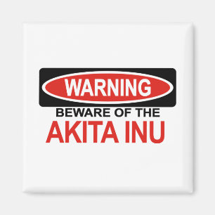Passen Sie von Akita Inu auf Magnet