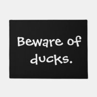 Passen Sie von den Enten auf