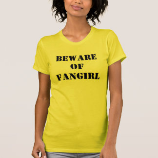 Passen Sie von Fangirl Shirt auf