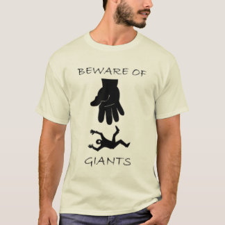 Passen Sie von Giants auf T-Shirt