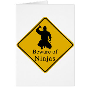 Passen Sie von Ninjas auf