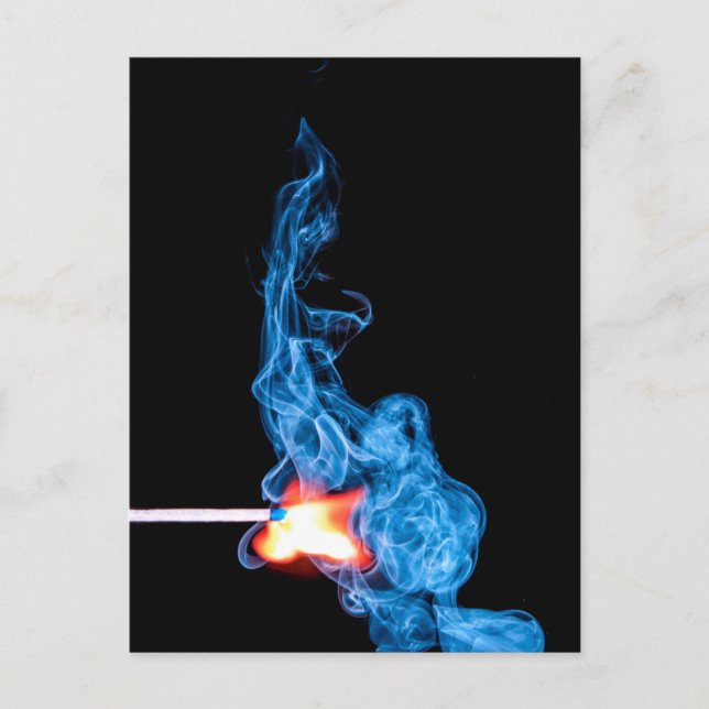 passend-359970 Stöcke Rauchzünder Feuerleuchte Postkarte (Vorderseite)