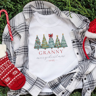 Passend Weihnachts-Shirt Coquette Trees T-Shirt
