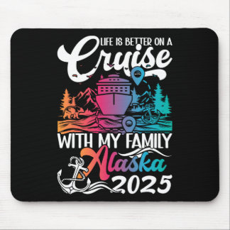 Passende Alaska-Kreuzfahrt Familienurlaub -  Mousepad