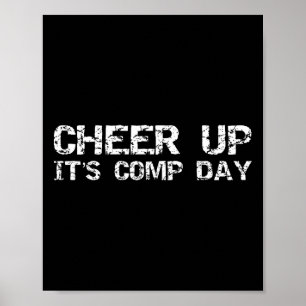 Passende Cheerleading-Wettbewerb Cheer Up It's Co Poster
