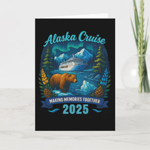 Passende Familie Freunde Und Gruppe Alaskan Alaska Karte