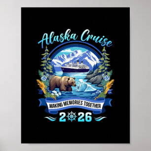 Passende Familie Freunde Und Gruppe Alaskan Alaska Poster