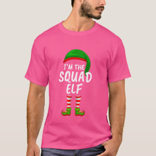 Passende Familie Ich bin der Squad-Elf Weihnachten T-Shirt