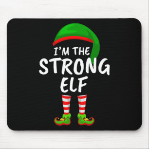 Passende Familie Lustig Ich Bin Der Starke Elf Wei Mousepad